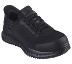   200206EC Skechers Slip-ins Work: Tilido - Fletchit férfi munkavédelmi cipő S1 PL SR ESD