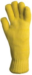 EUROHEAT 4657 KÖTÖTT SÁRGA KEVLAR KESZTYŰ, 35 CM, PAMUT BELSŐ