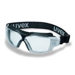 UVEX PHEOS CX2 SONIC fekete/fehér gumipántos szemüveg