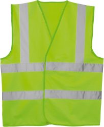 HI-VIZ MELLÉNY 2 CSÍKKAL ZÖLD