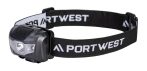 Portwest USB újratölthető fejlámpa